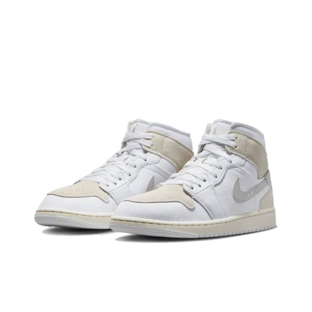 Nike Air Jordan 1 Mid SE "Craft Inside Out White Grey"