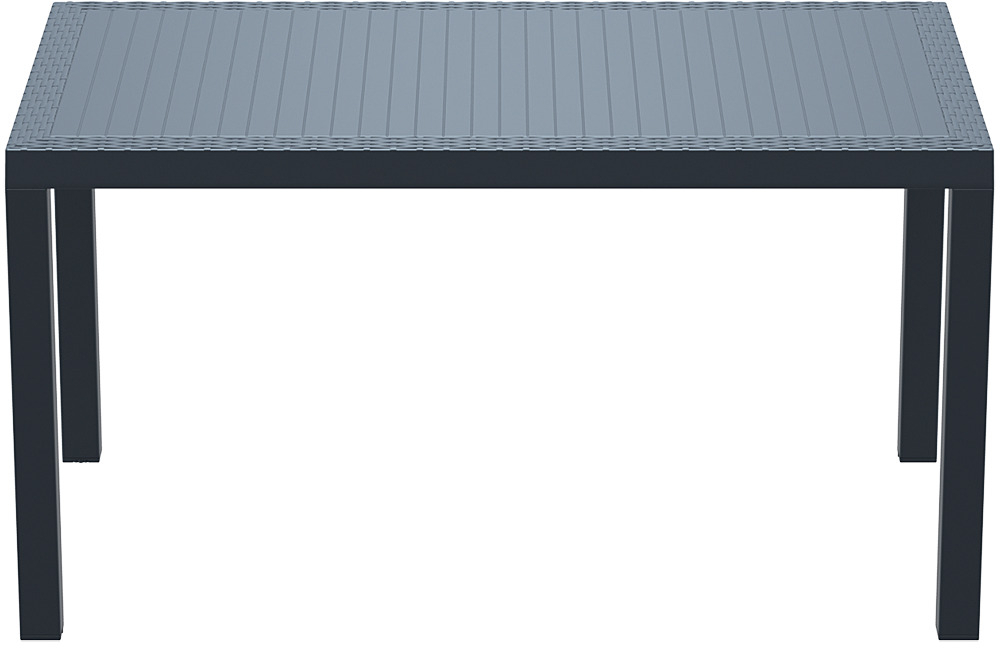 Стол пластиковый Siesta Contract Orlando 140, антрацит