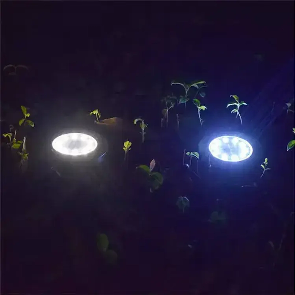 Светильники садовые на солнечной батарее уличные, 8 шт.