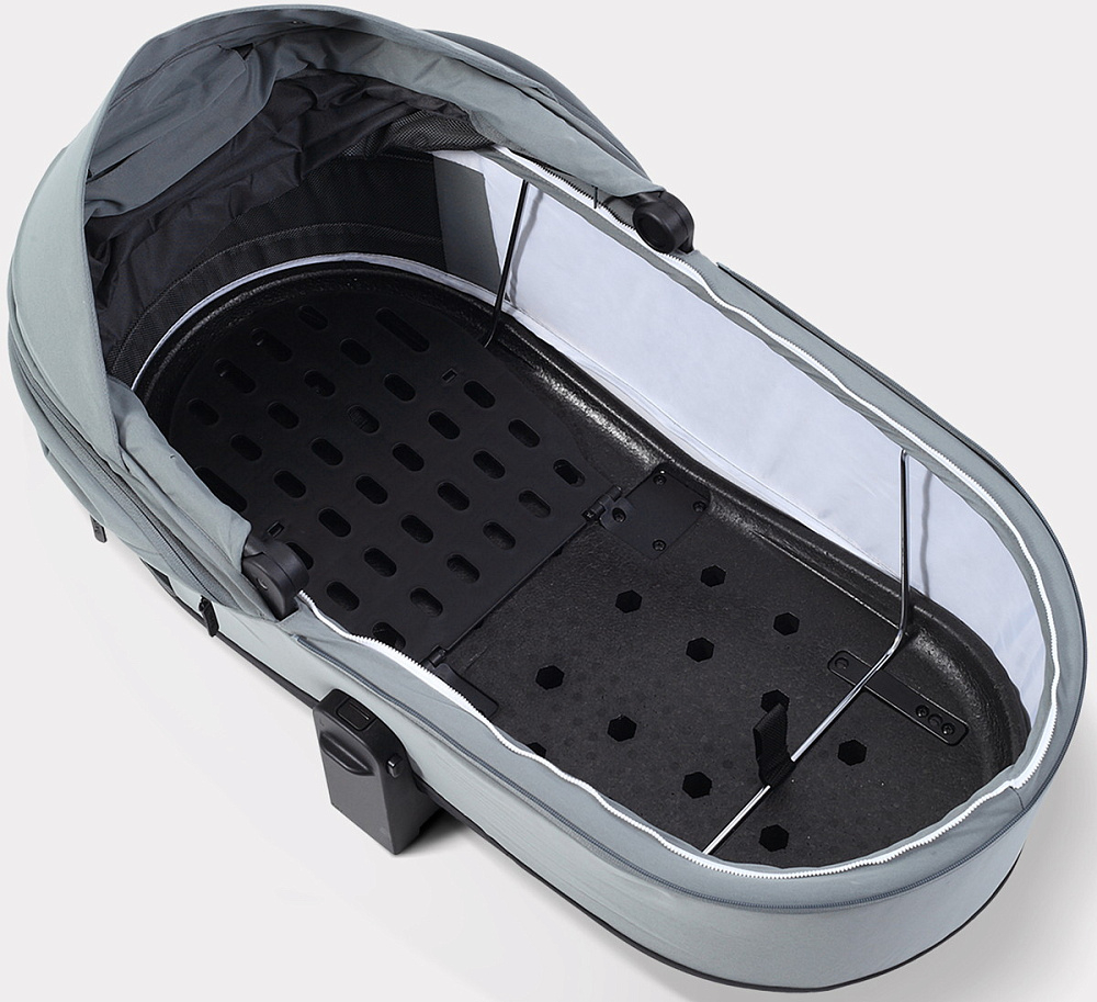 Детская коляска Rant Flex Therm Soft 3 в 1 с автокреслом Cruise Black Stone Grey