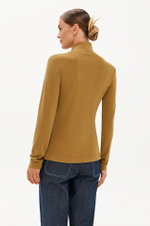 23340 Водолазка женская (оливковый)