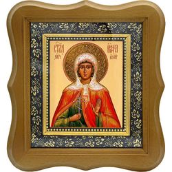 Ирина Египетская Святая мученица. Икона на холсте.