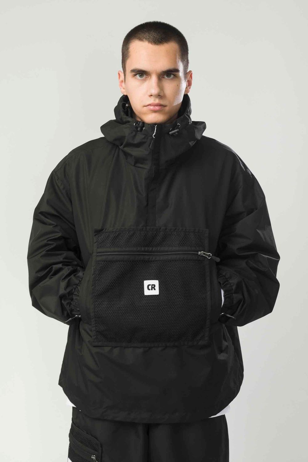 Анорак Codered Square Wide Легкий черный