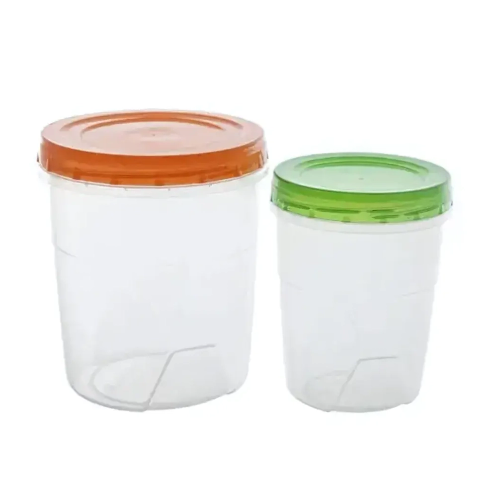 Набор банок с закручивающейся крышкой 0,6л,3л