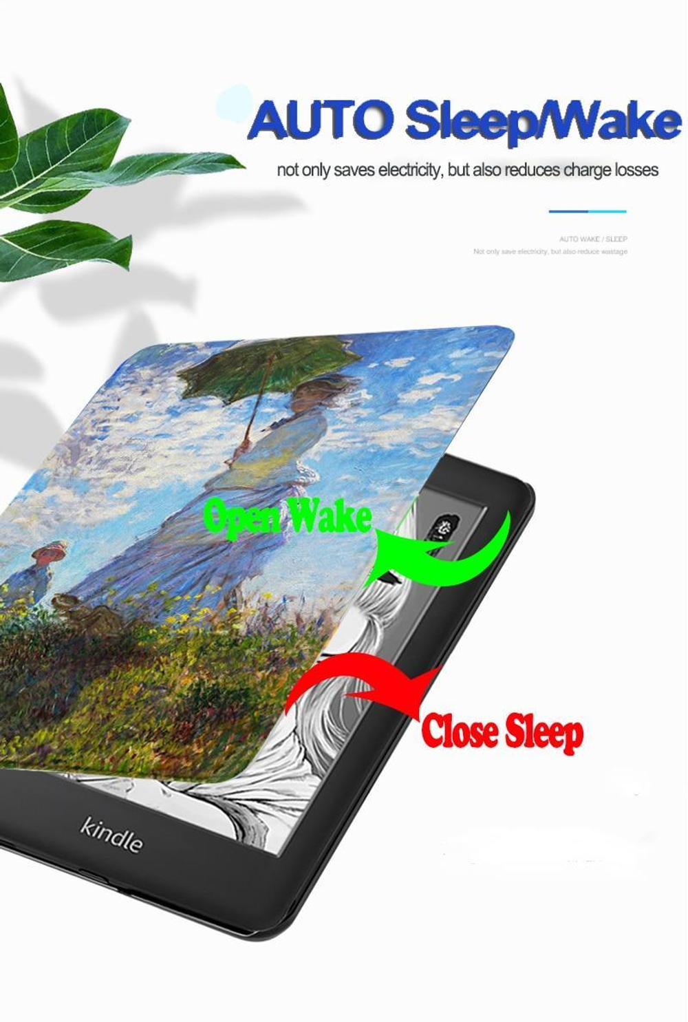Обложка Клод Моне Водяные Лилии для Kindle Paperwhite 2018