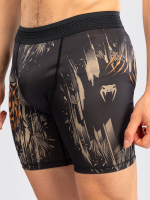 Шорты компрессионные Venum Tiger Black/Neo Orange