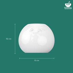 Ваза Amused, 16,5 см, белая