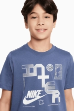 Футболка Nike Inter Milan 24/25 Futura Tee Junior - синий
