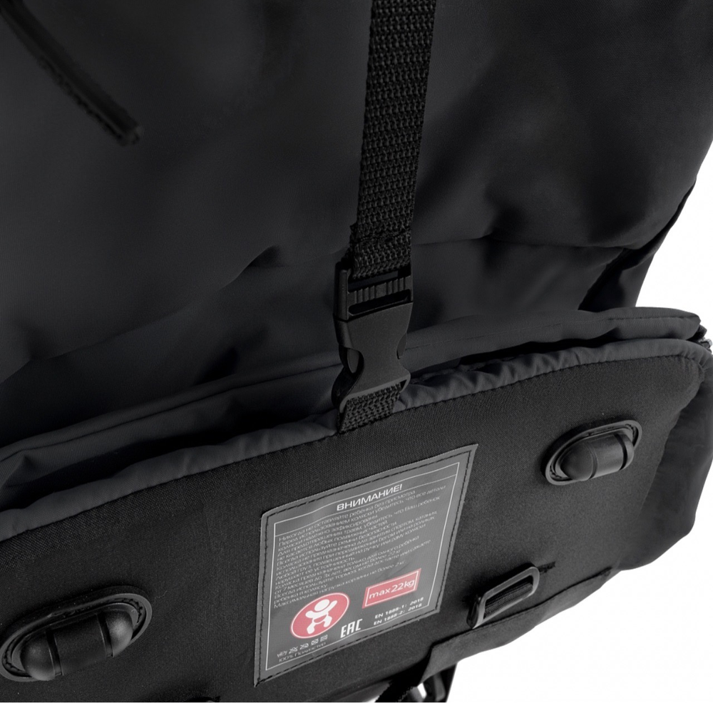 Коляска прогулочная Pituso Mini PU Black