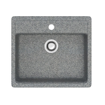 ДЖЕКИ J9G35  (ПРЯМОУГОЛЬНАЯ, ТЕМНО-СЕРЫЙ 035, 50-59)   С СИФОН  ОДИНАР