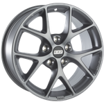 Диск колесный BBS SR 7.5x17 5x120 ET35 CB82.0 satin himalaya grey