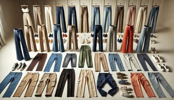 Виды женских брюк и их названия: гид по модным фасонам