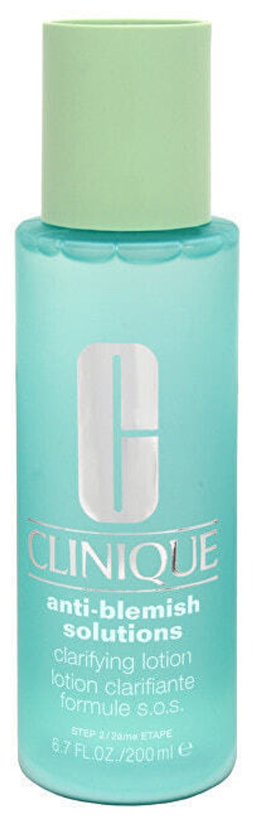 Cleansing water for reducing enlarged pores Anti-Blemish Solutions ( Clarify ing Lotion) 200 ml
