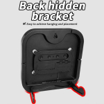 Часы настенные LED MIRROR NO.: 6650 Blue&White