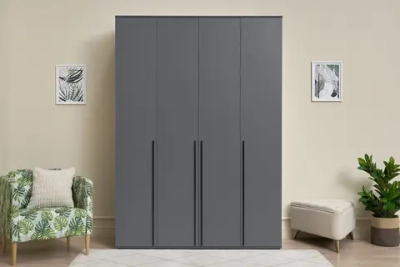 Шкаф 4-х створчатый Норд графит