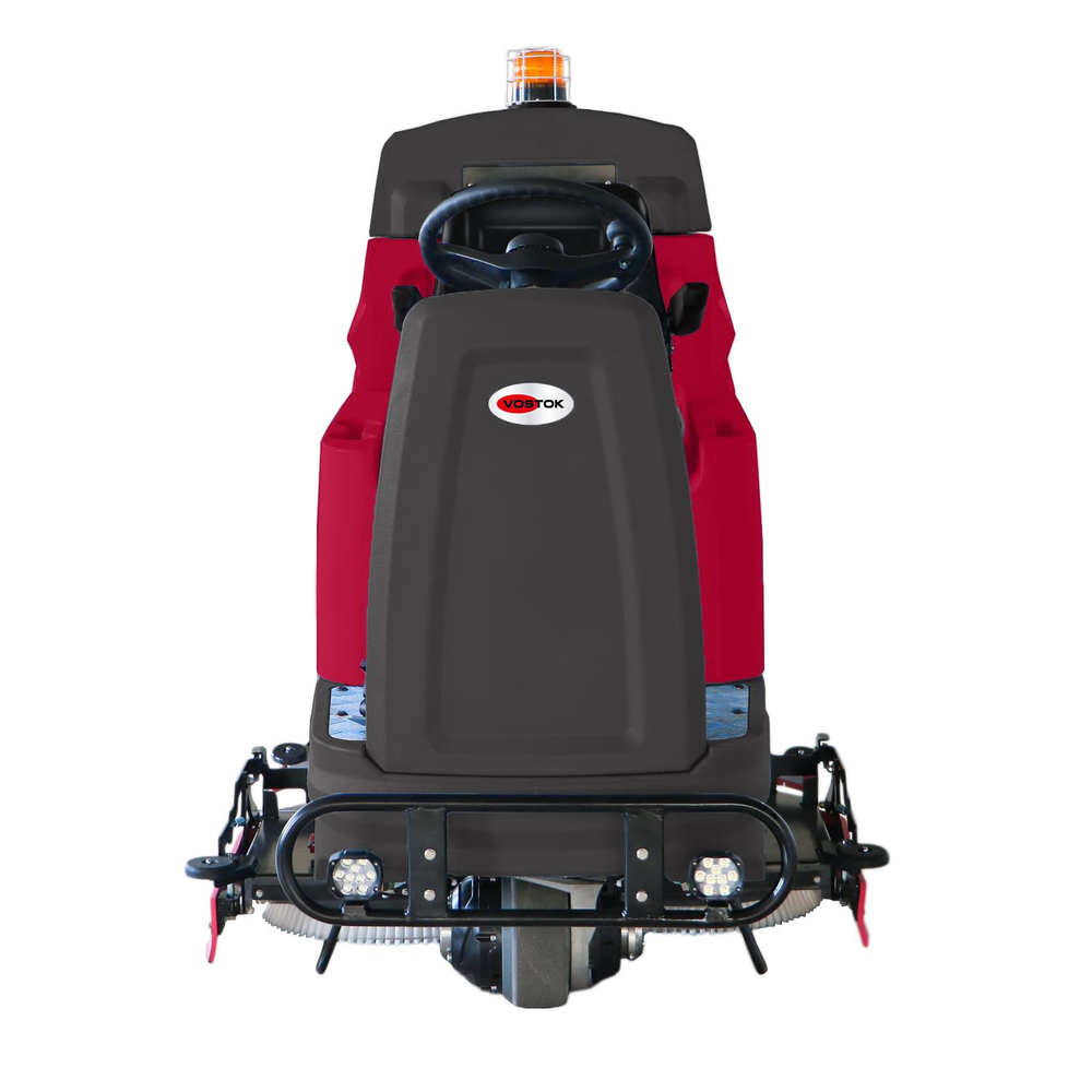 Аккумуляторная поломоечная машина с местом оператора Vostok BR200 (с литиевой АКБ 200 Ач) - 2х щетки