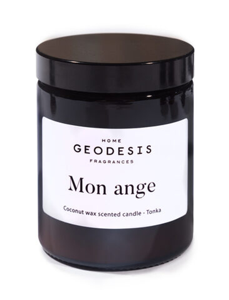 Свеча ароматическая Mon Ange Geodesis Черный