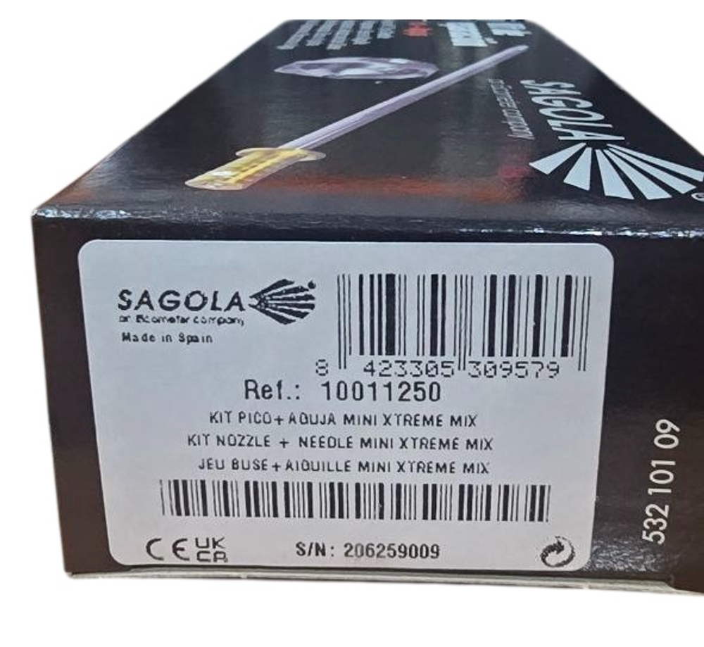 *10011250 к-т игла и форсунка для mini xtreme mix