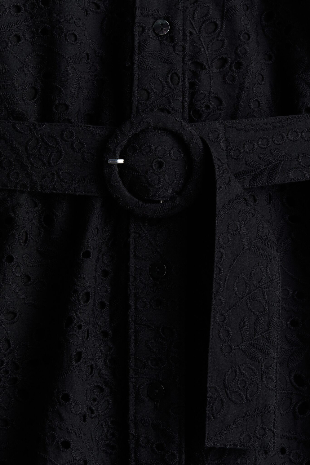 Платье-рубашка broderie anglaise