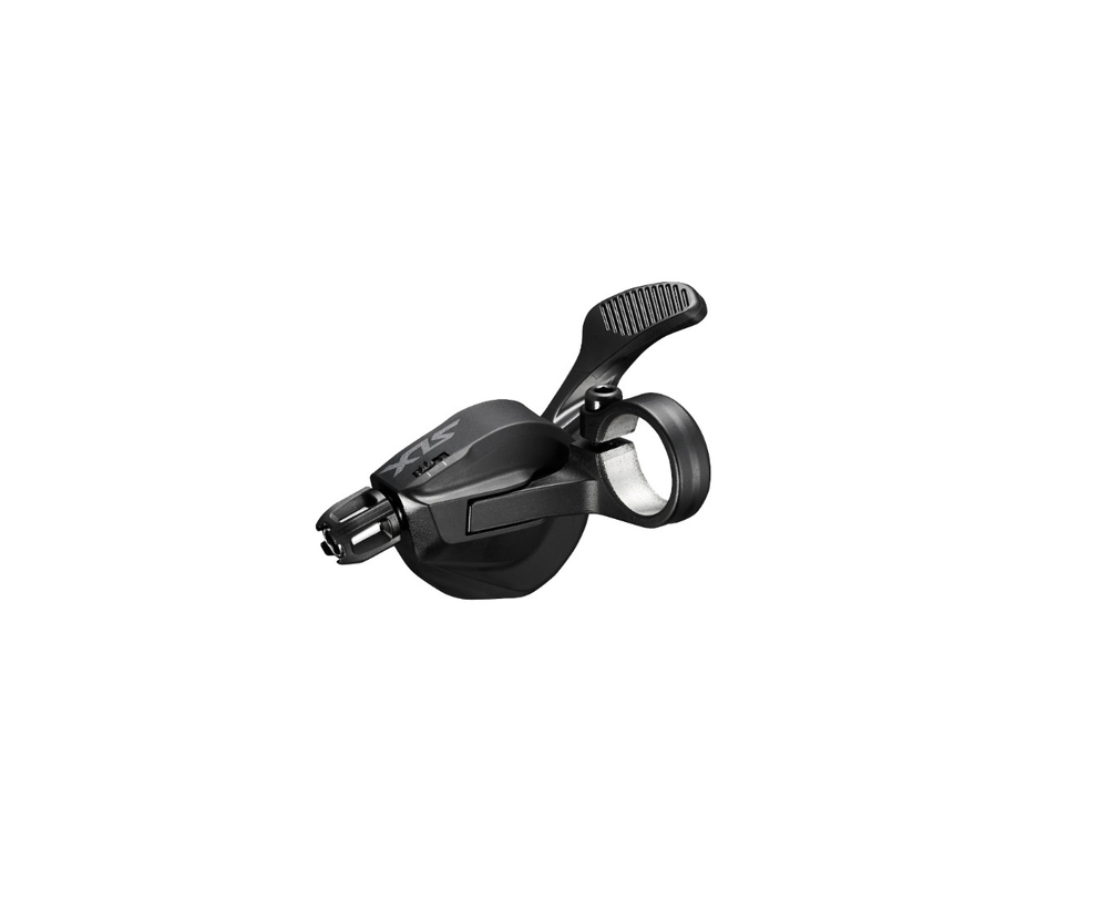 Шифтер Shimano SLX, M7100, левый, 2 скорости, без индикатора, трос 1800мм, черный OEM
