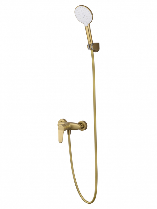 Смеситель для душа WONZON & WOGHAND ALFA, Брашированное золото (WW-AE3102-BG)