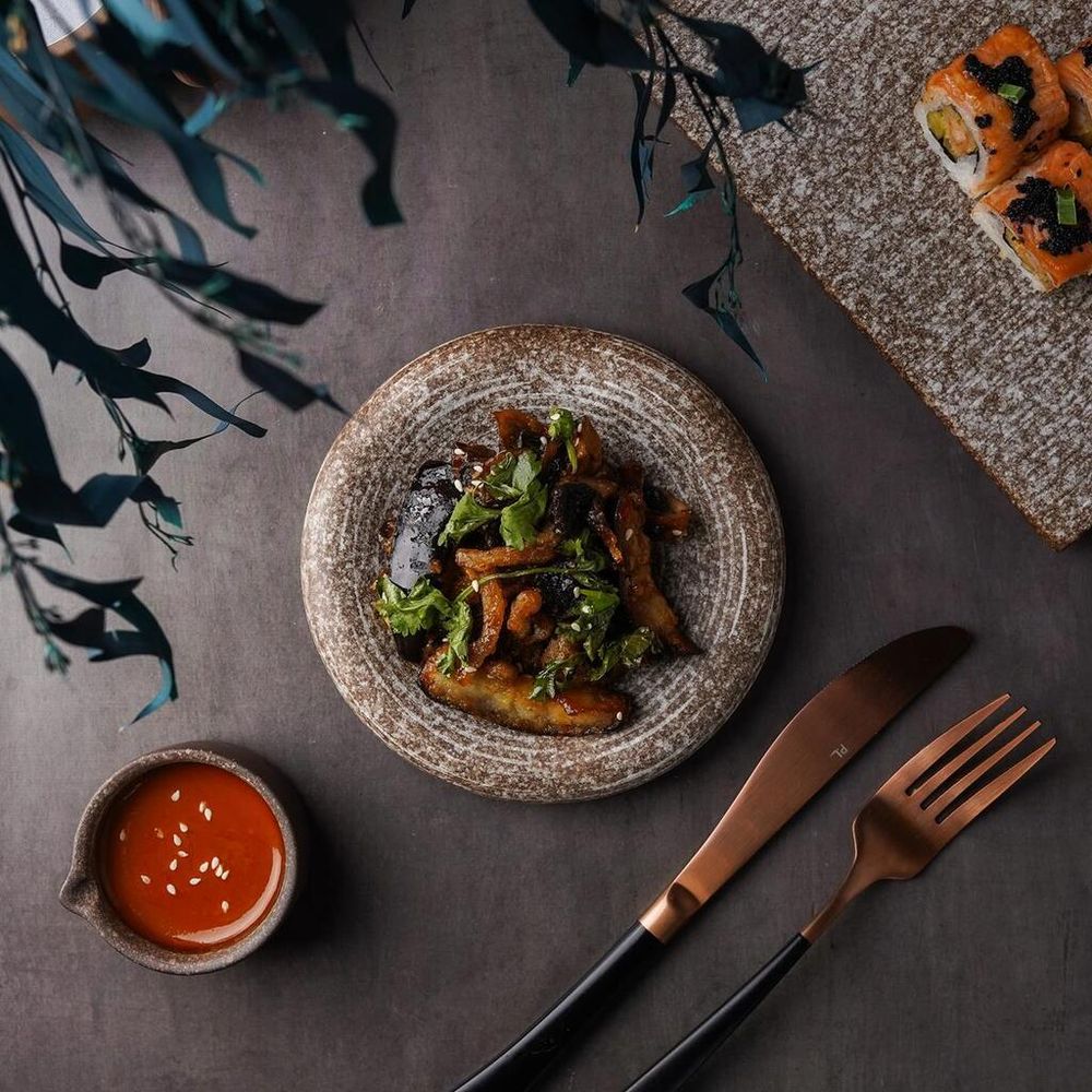 Блюдо круглое d 14,7 см h2,6 см Brown Untouched Taiga P.L. Proff Cuisine [1]