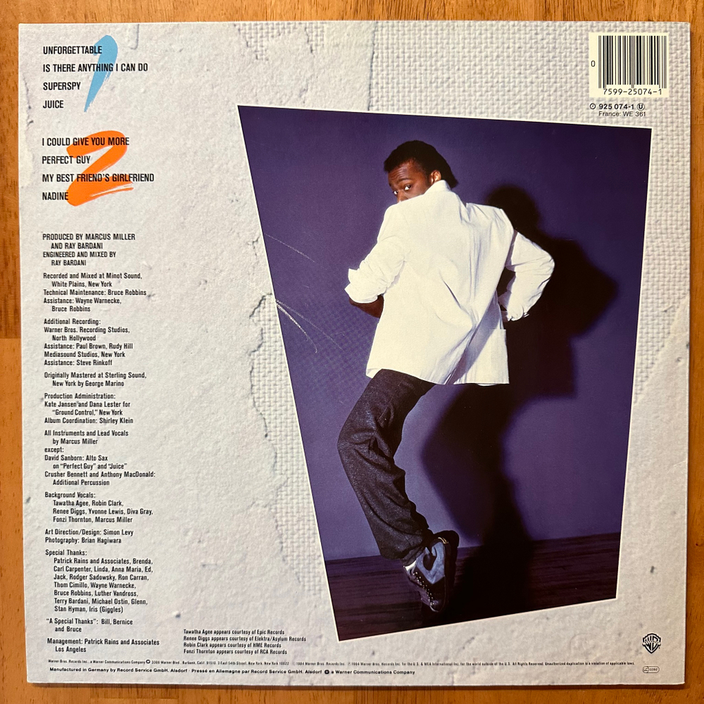 Marcus Miller ‎– Marcus Miller (Германия 1984г.)