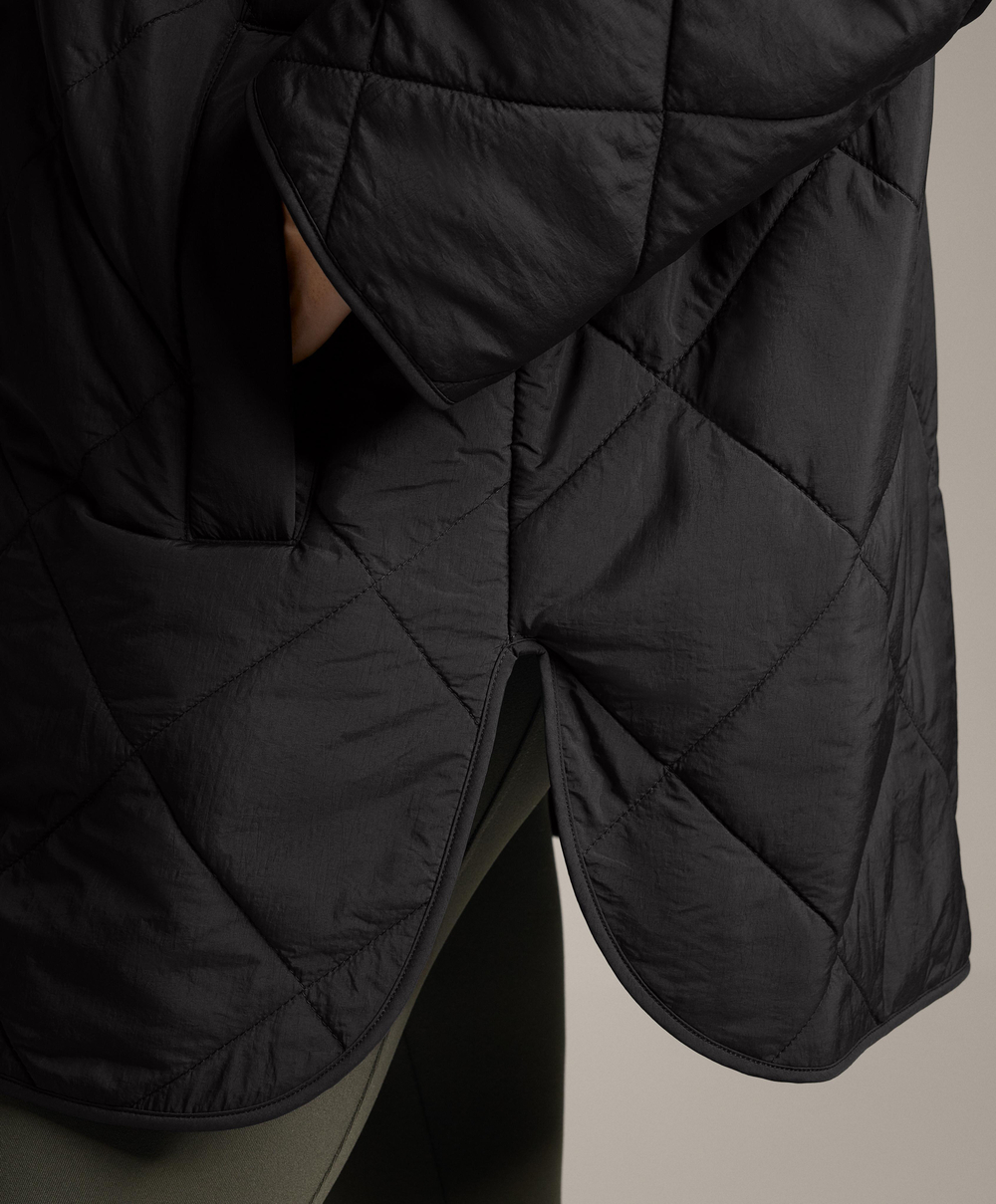Oysho Водонепроницаемая утепленная куртка FELLEX® с AEROGEL, черный