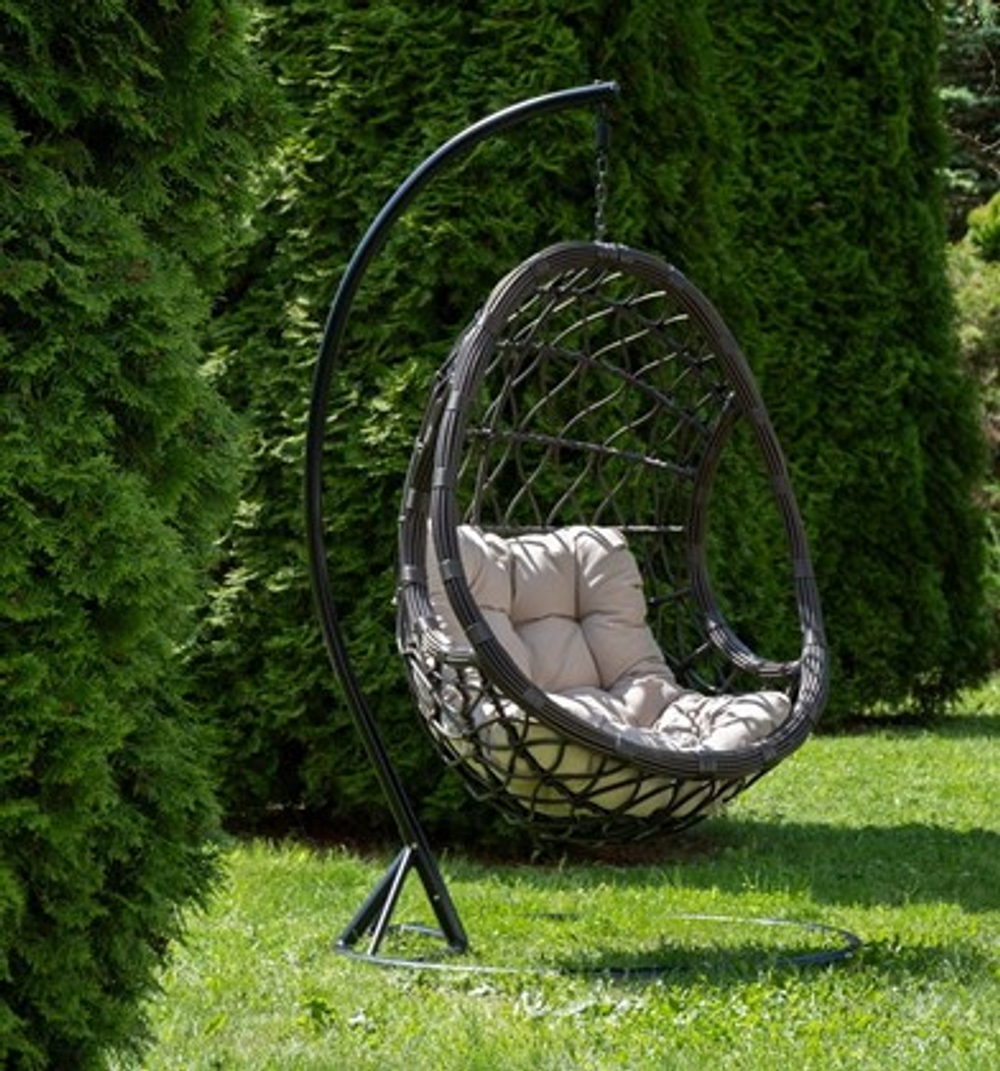 Подвесное кресло Венеция (YH-L23703W Bronze) бронза