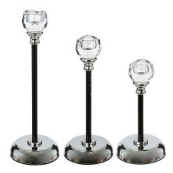 GAEM Набор из 3-х подсвечников, L26 W11 H26/25 см