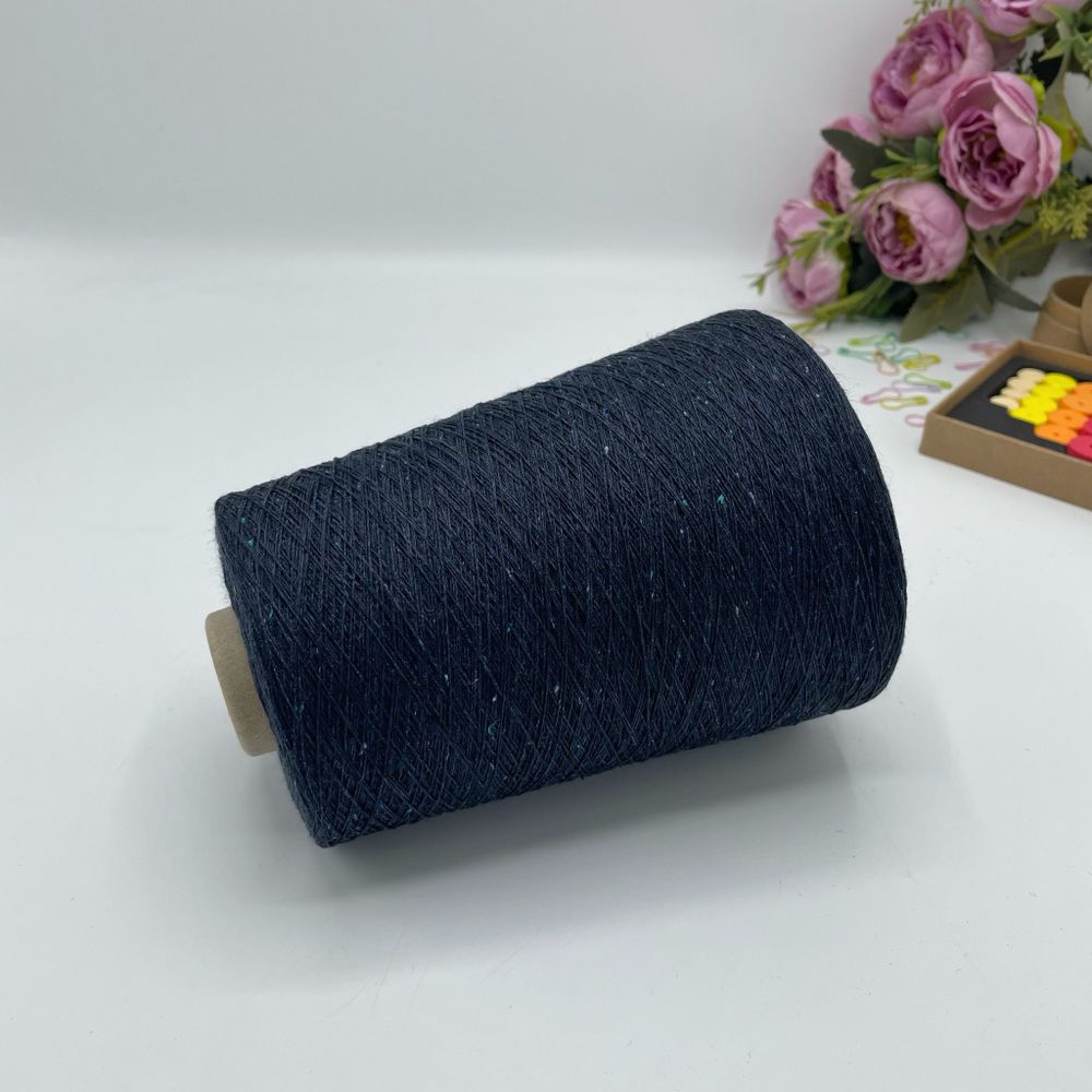 Пряжа твид хлопок на бобине