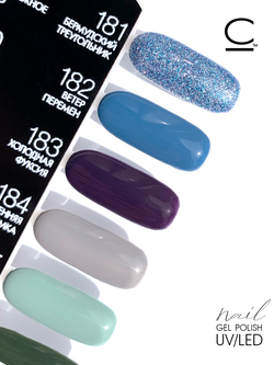 Cosmolac Гель-лак/Gel polish №183 Холодная фуксия 7,5 мл