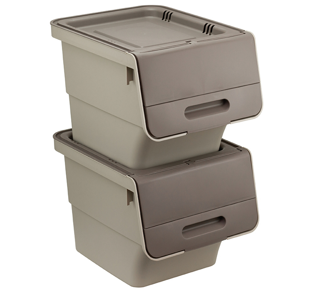 Ящик для хранения овощей и фруктов 12л с дополнительной вентиляцией М2396