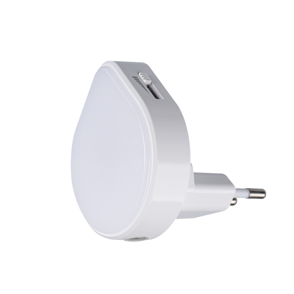 Ночник светильник в розетку ULOV LED DIM WW W