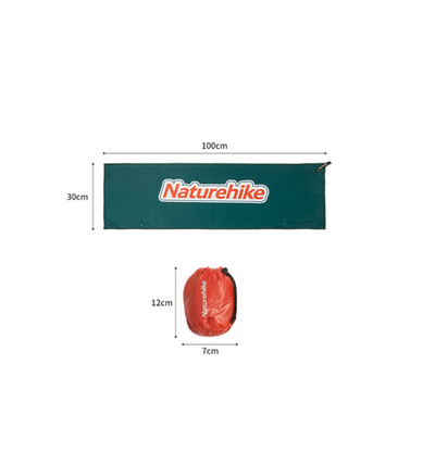 Тряпка кемпинговая Naturehike, 100х30 см, зеленая