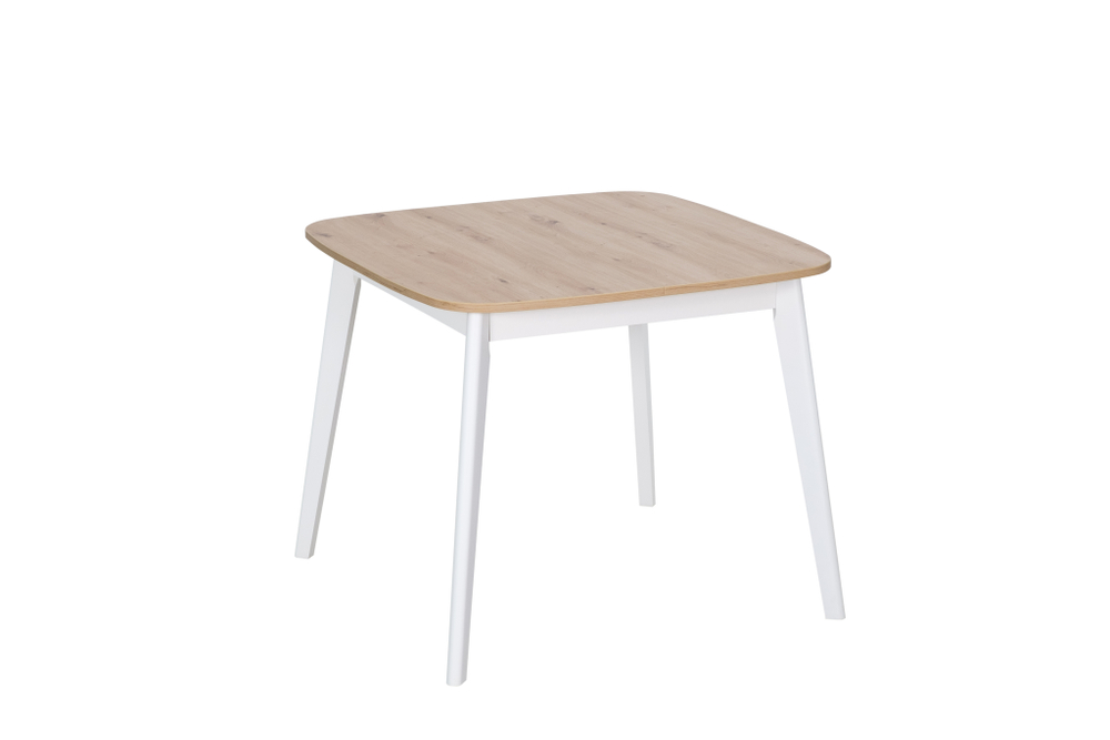 Ст 80.037 Стол обеденный "TANGO", корпус Дуб вотан (8004), Белый 605РЕ (8053)