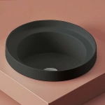 Раковина Artceram Fuori Scala 40,3 TFL032 17 00 черная матовая