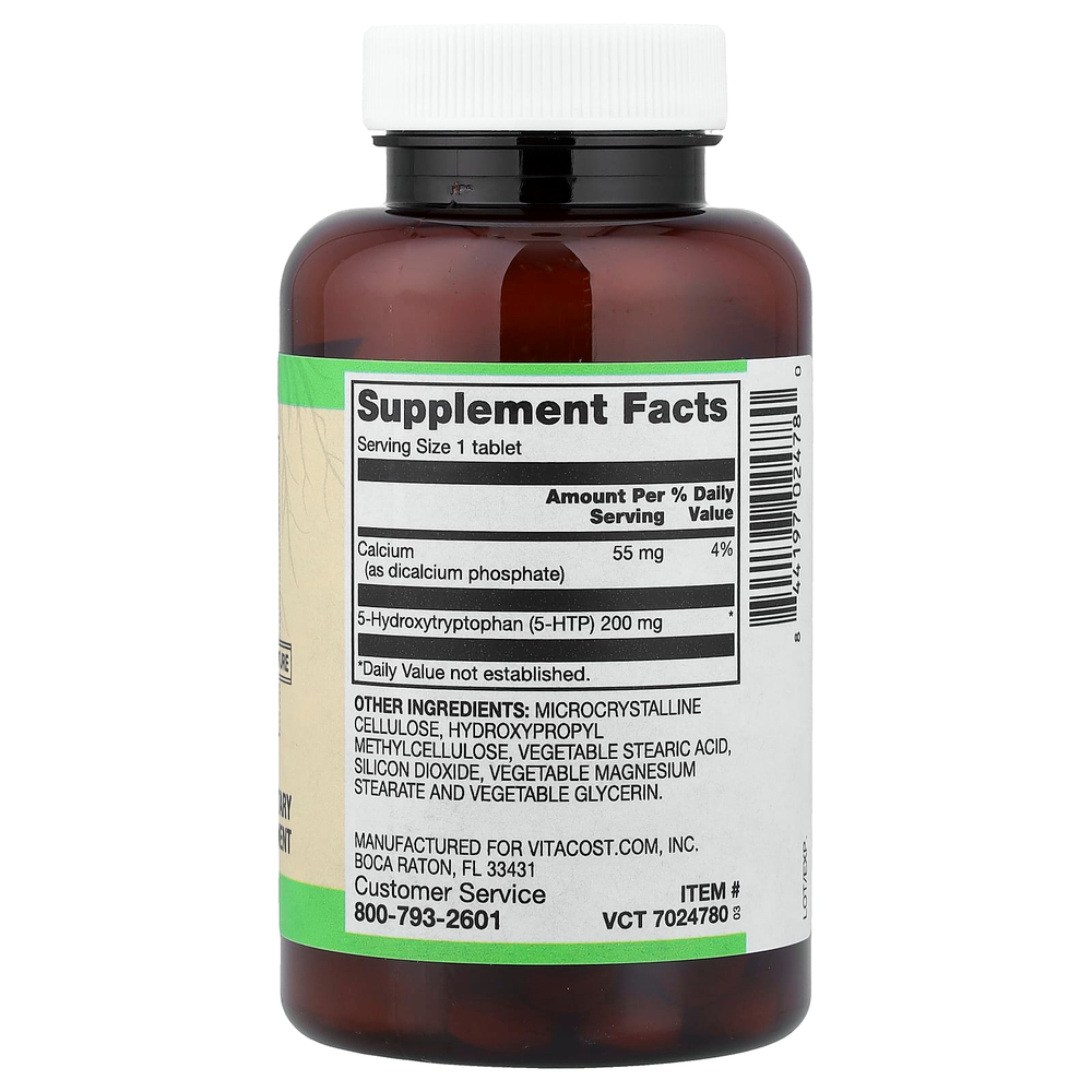 Vitacost, Root2™, 5-HTP , 200 mg, 30 Tablets