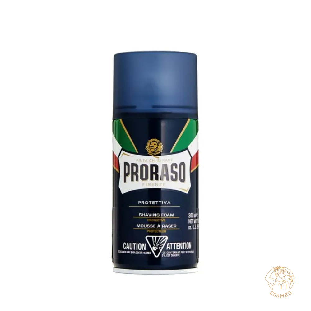 Пена для бритья защитная с алоэ и витамином Е Proraso 300 мл