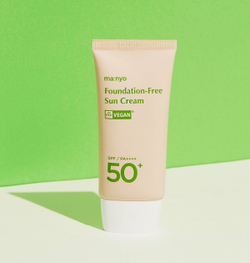 Оригинальный Тонирующий солнцезащитный крем Manyo Foundanation-Free Sun Cream SPF 50+ PA++++