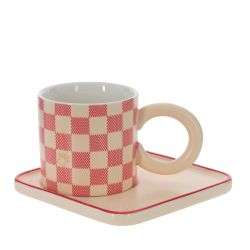 GAEM Кружка с блюдцем, 260 мл, L14 W14 H8,5 см, 3в.