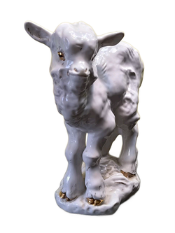 Фарфоровая Статуэтка «Козлёнок Васенька» ЛФЗ, 1950-1970 гг.