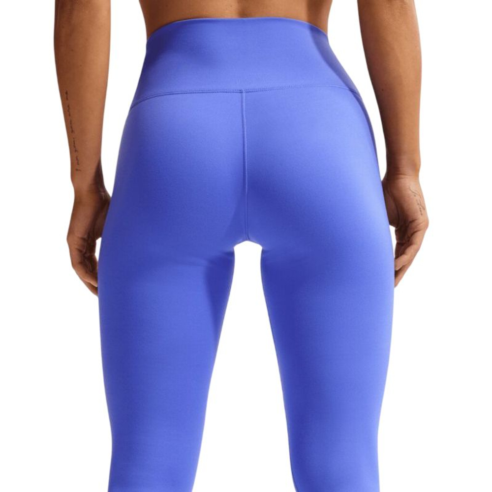 Леггинсы Nike One Seamless Front High Waisted Full Length - sapphire/white