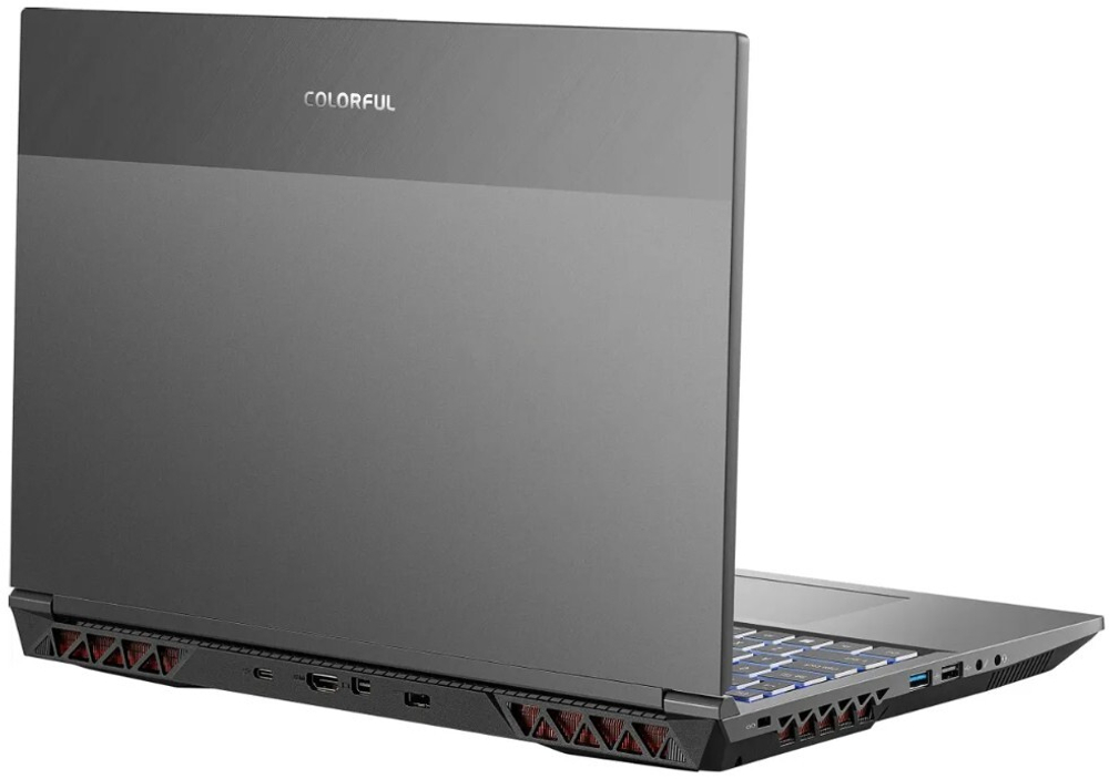 Ноутбук  Colorful EVOL X15 AT 23H1 15.6 ", Core i7, 16 Гб RAM, 512 Гб SSD, GeForce RTX 4060, Серый