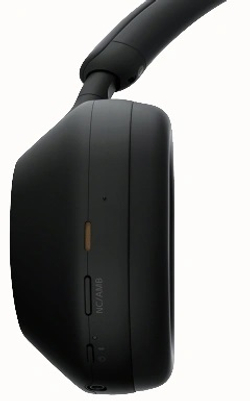 Беспроводные наушники Sony WH-1000XM5/B с шумоподавлением, Чёрные