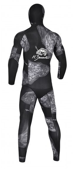 Штаны гидрокостюма H.Dessault (C4 Carbon) Black Side 7 мм