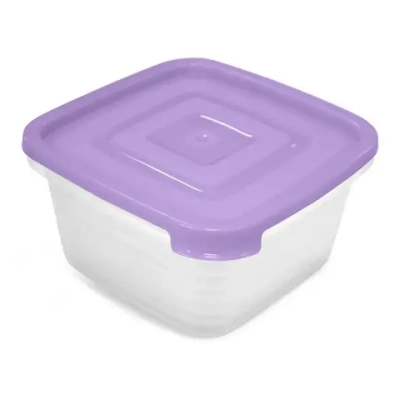 Контейнер для продуктов квадратный 0,45 (СВЧ) Унико (комплект 52 шт)