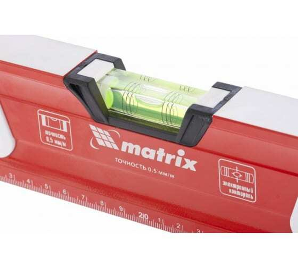 УРОВЕНЬ MATRIX 3 ГЛАЗКА 2 КОМП. РУКОЯТКИ 1500ММ 34735