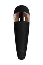 Вакуум-волновой бесконтактный стимулятор клитора Satisfyer PRO 3 Vibration, силикон, черный, 14 см.