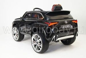 Детский электромобиль River Toys LEXUS E111KX черный